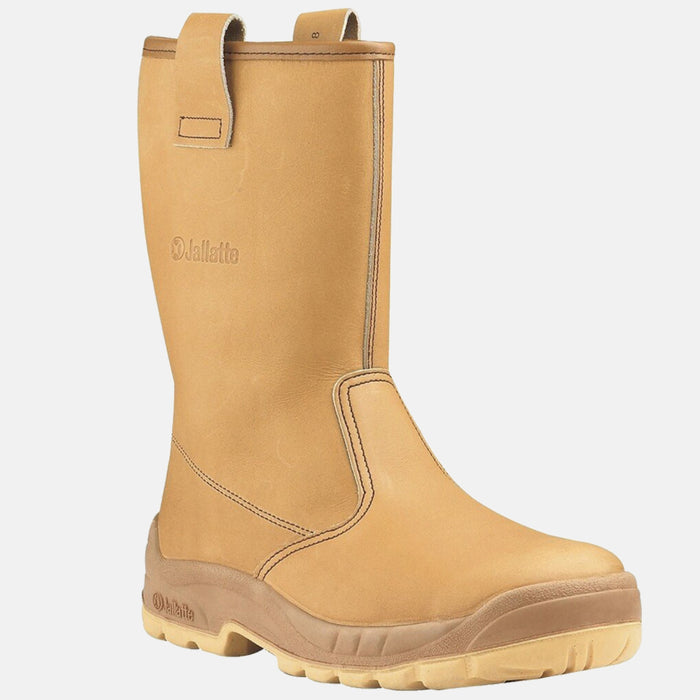 Jallatte Jalaska Honey Leather Rigger Work Safety Steel Toecap Boots