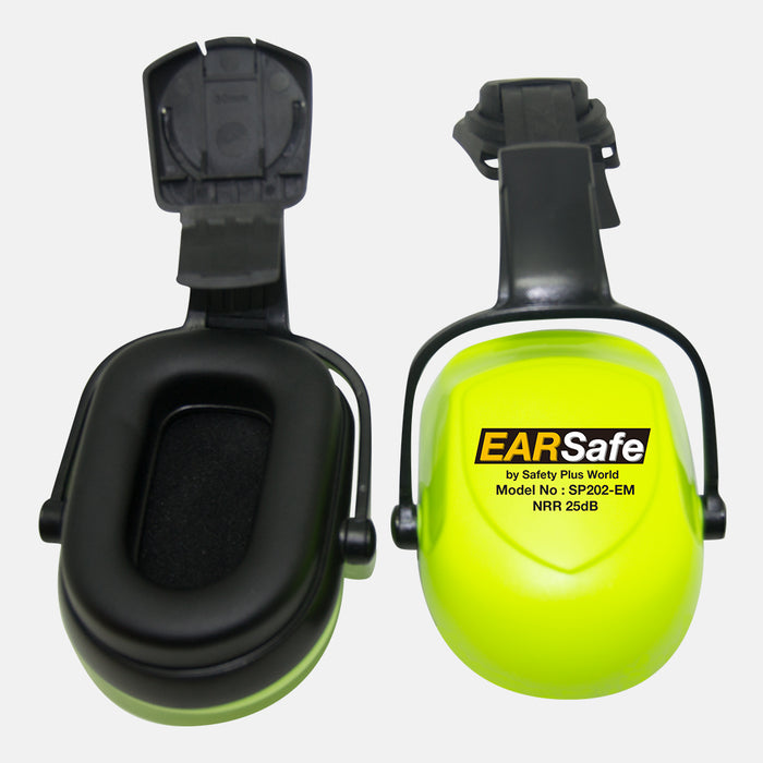 Ear Safe Helmet Attachable Ear Muffs